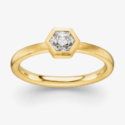 Diamantring ›Firerose‹